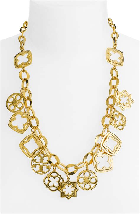 tory burch necklaces on sale.